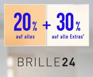 20% AUF ALLES + 30% auf ALLE EXTRAS