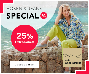25% Extra-Rabatt auf Hosen