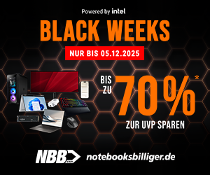 Black Weeks: Bis zu 70% Rabatt