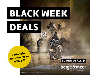 Black Week: Bis zu 400€ sparen pro Person