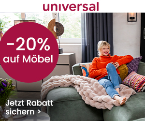 20% Rabatt auf Möbel
