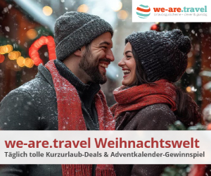 Urlaubsgutscheine zu Weihnachten schenken!