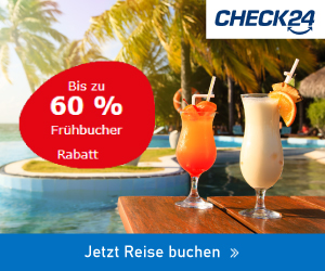 Bis zu 60% Frühbucher-Rabatt