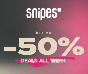Snipes Deal Weeks: Bis zu 50% Rabatt