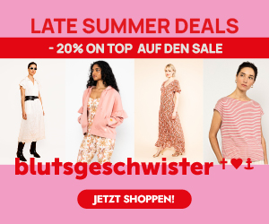 Late Summer Deals: 20% Extra-Rabatt auf Sale