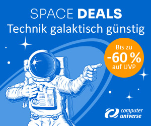 Space Deals: Bis zu 60% Rabatt
