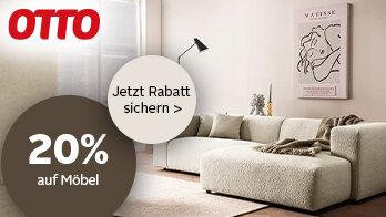 20% Rabatt auf Möbel