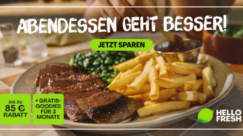 Bis zu 85€ auf 4 Boxen + Gratis Goodies für 3 Monate